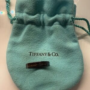 Tiffany and Co. Titanium 1837 Ring, Narrow